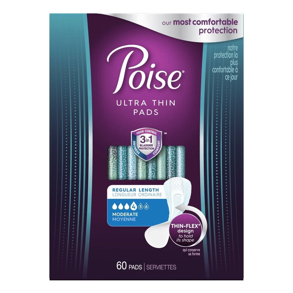 Poise Ultra Thin Moderate Bladder Control Pad