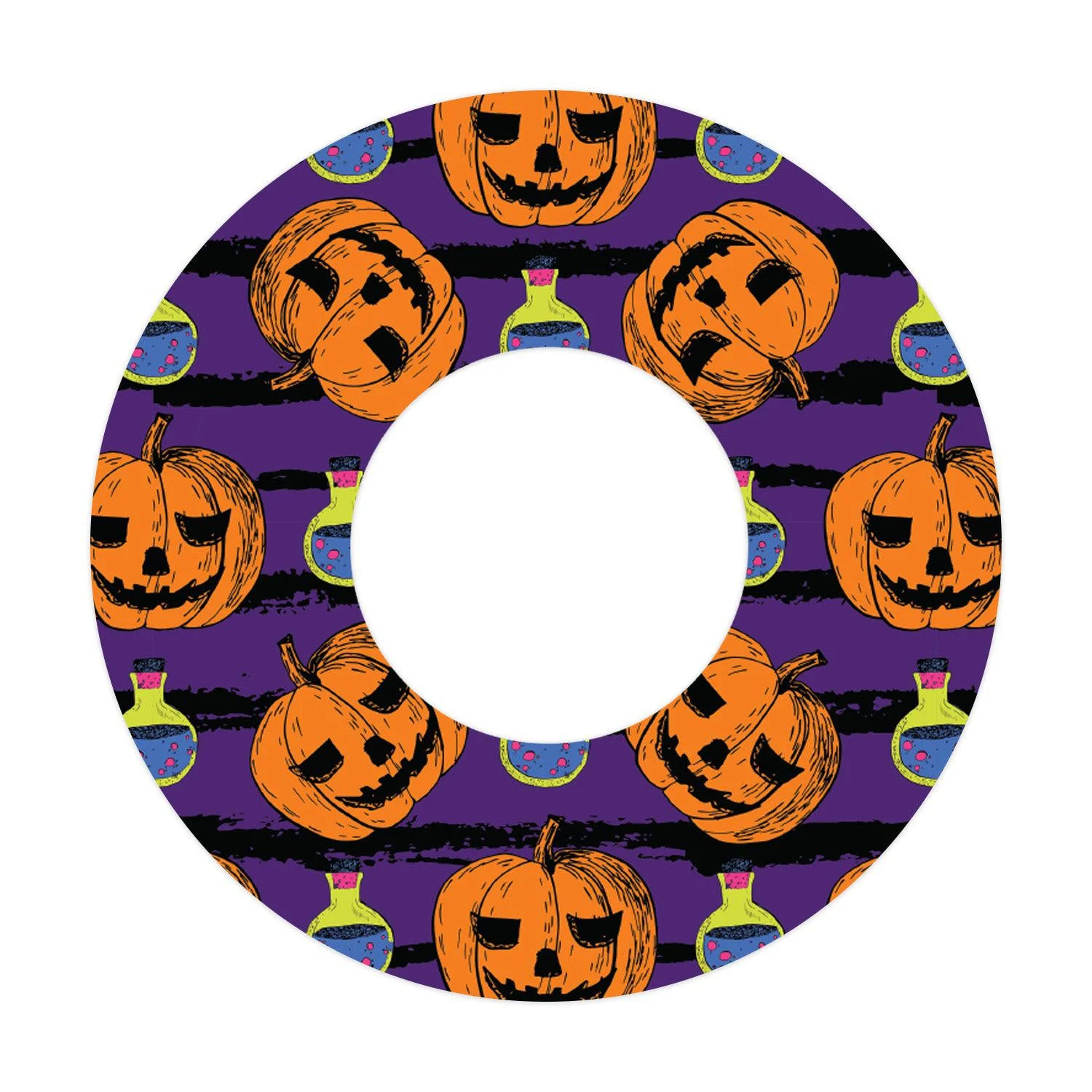 Potions and Pumpkins PatchTape Designed for the FreeStyle Libre 2