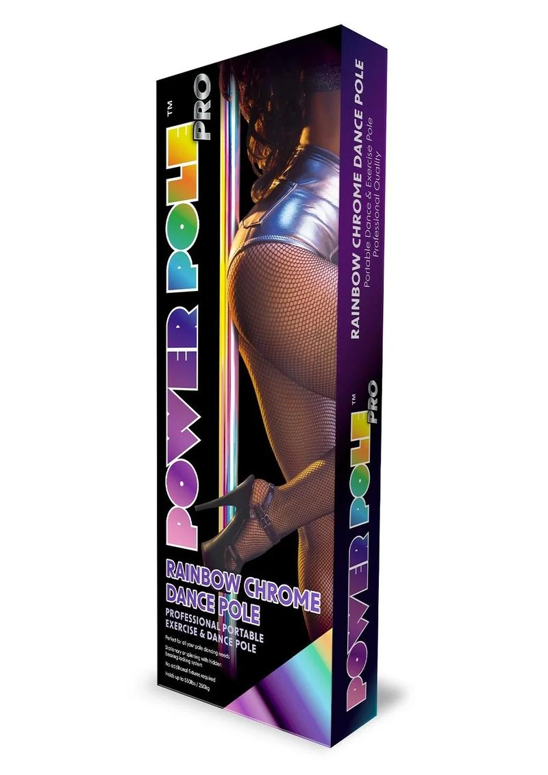 Power Pole Rainbow Chrome Pole
