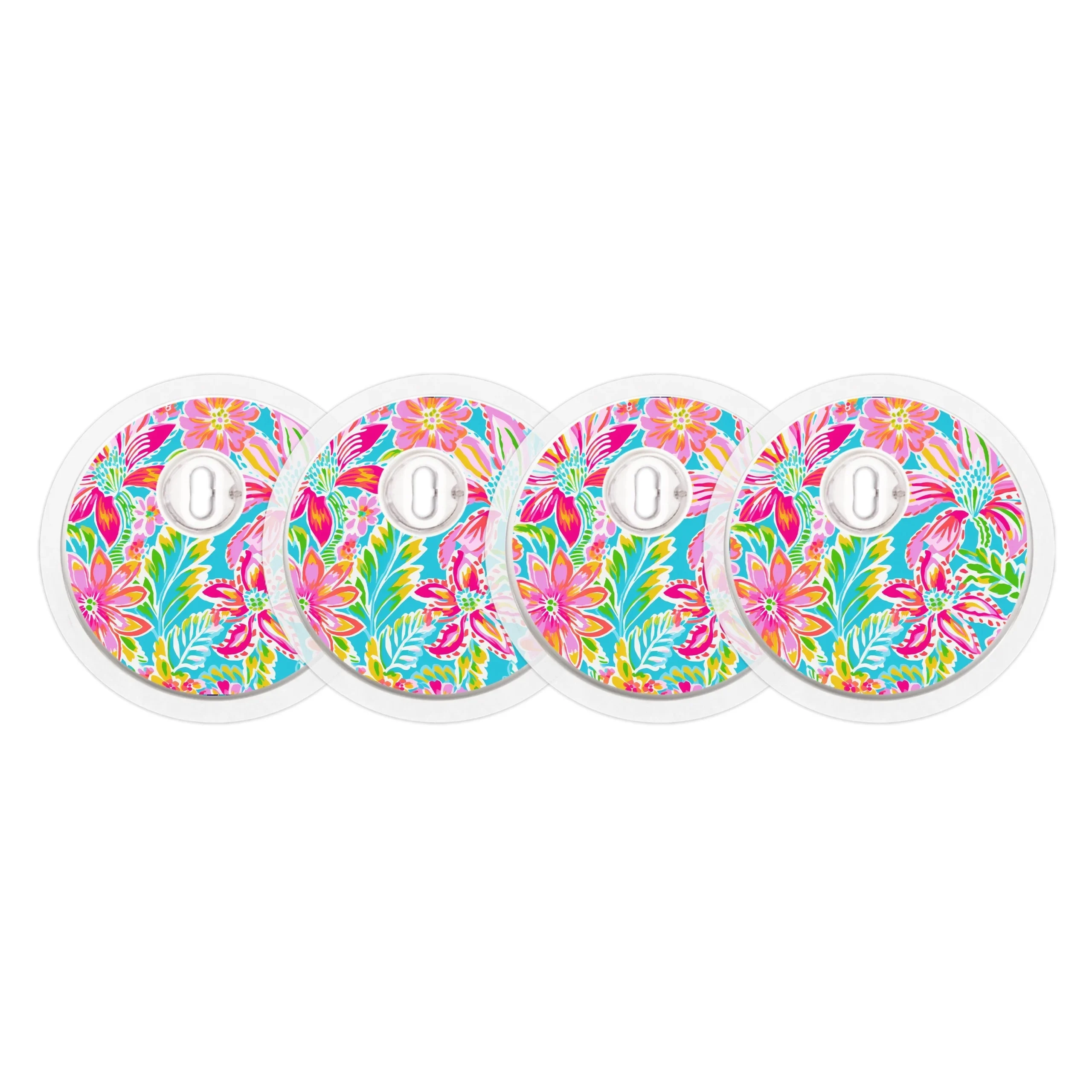 Preppy Flowers Designed for the FreeStyle Libre 3 Plus & LingoSensor