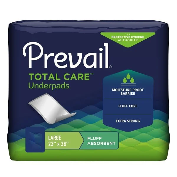 Prevail Total Care Underpads