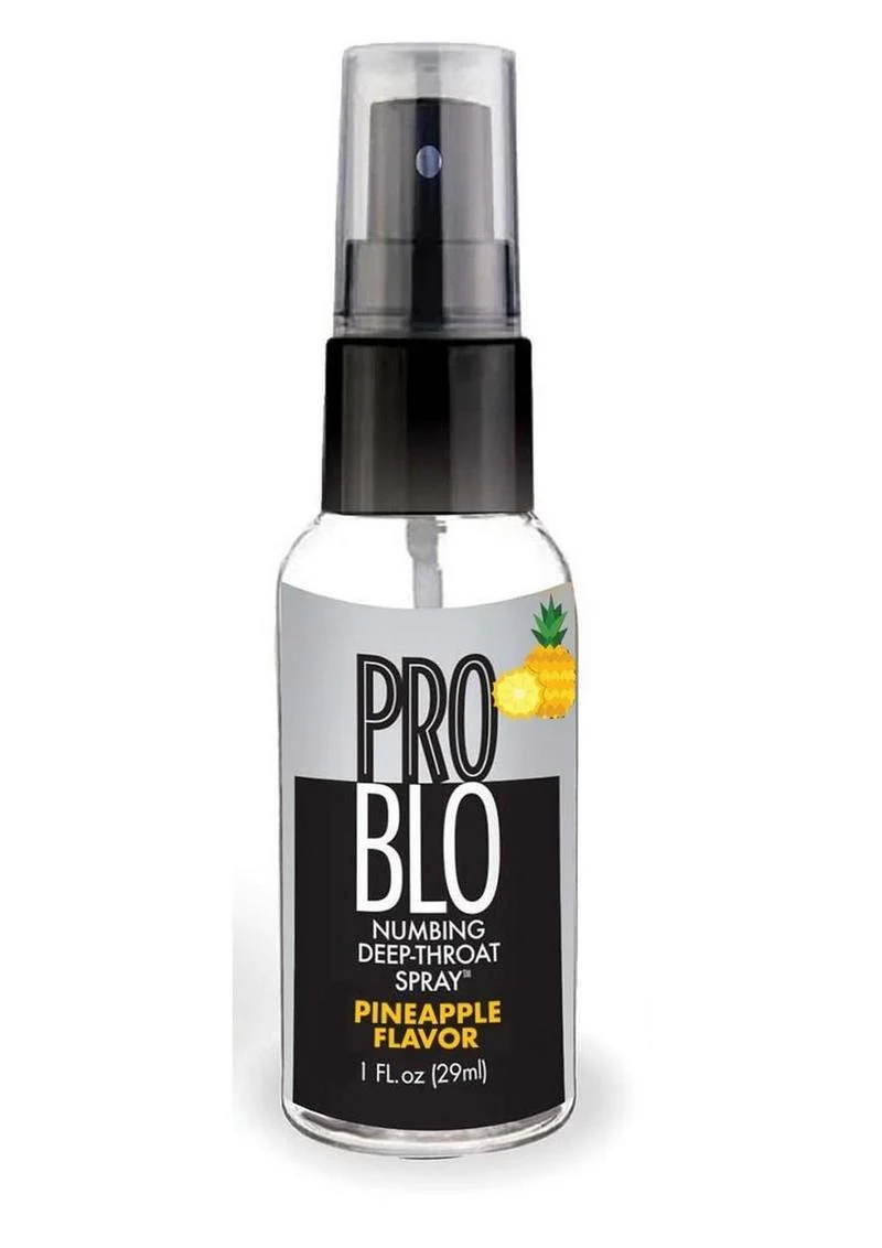 Problo Numbing Deep Throat Spray 1oz - Pineapple