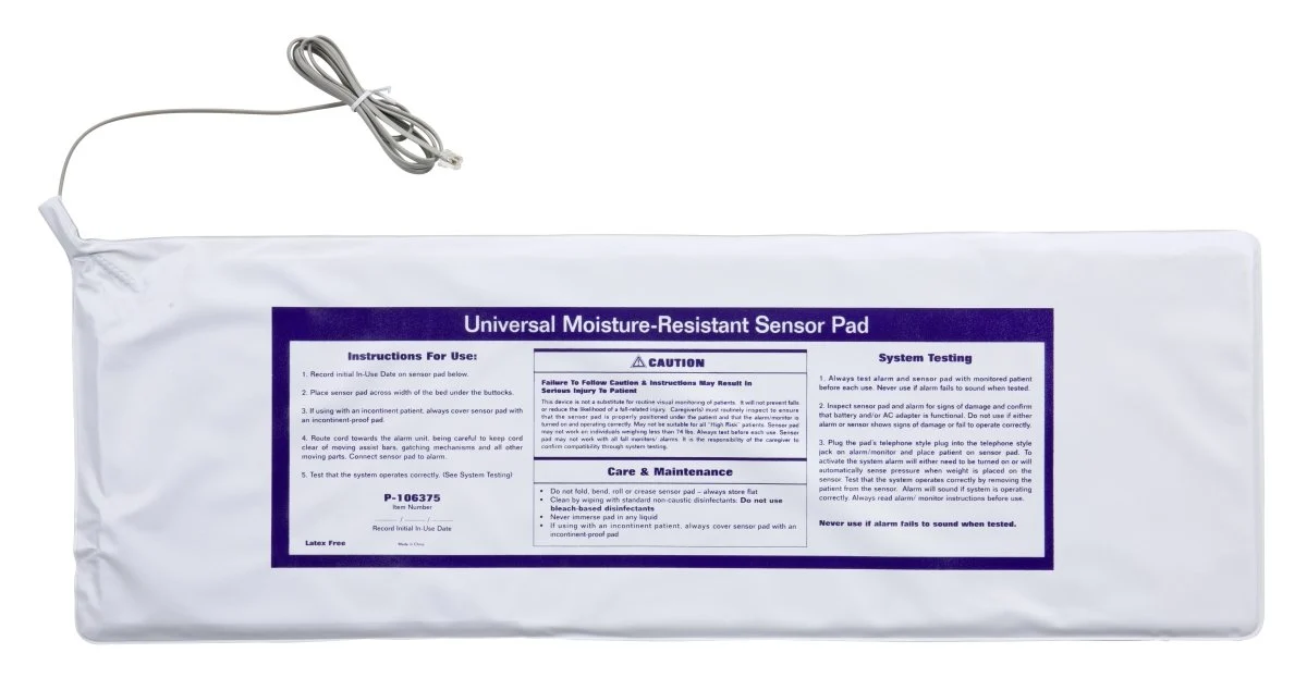 Protech Moisture Resistant Bed Sensor Pad