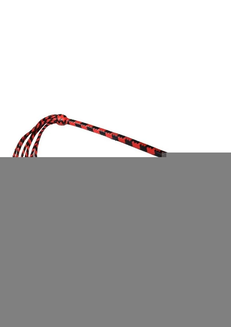 Prowler Red Long Handle Flogger