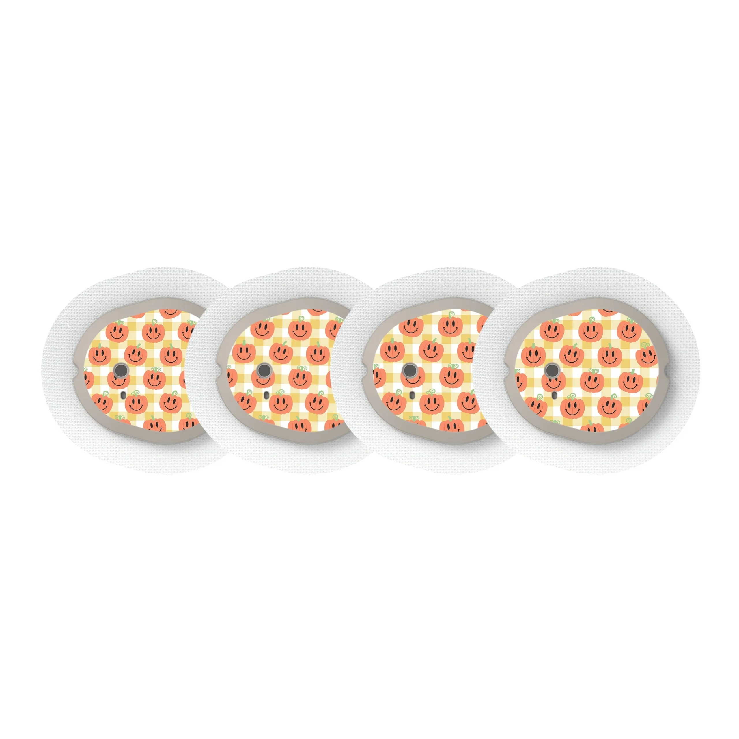 Pumpkin Smilies Designed for the DEXCOM G7 Transmitter