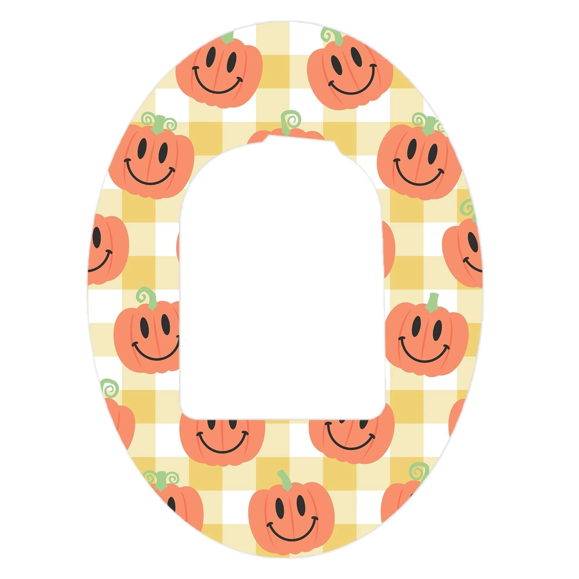 Pumpkin Smilies Pod Patch Tape - Pump Peelz