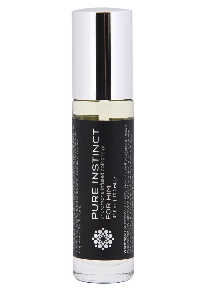 Pure Instinct Pheromone Cologne Oil For Him Roll On