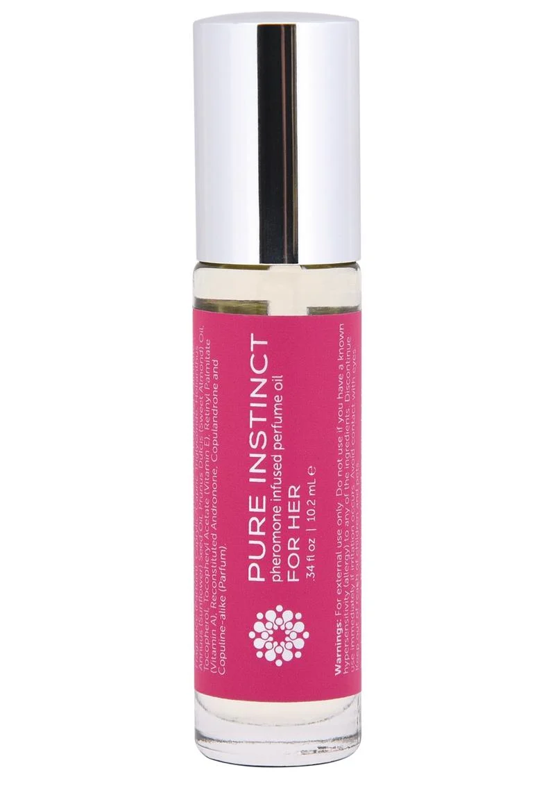 Pure Instinct Pheromone Perfume Oil For Her Roll On