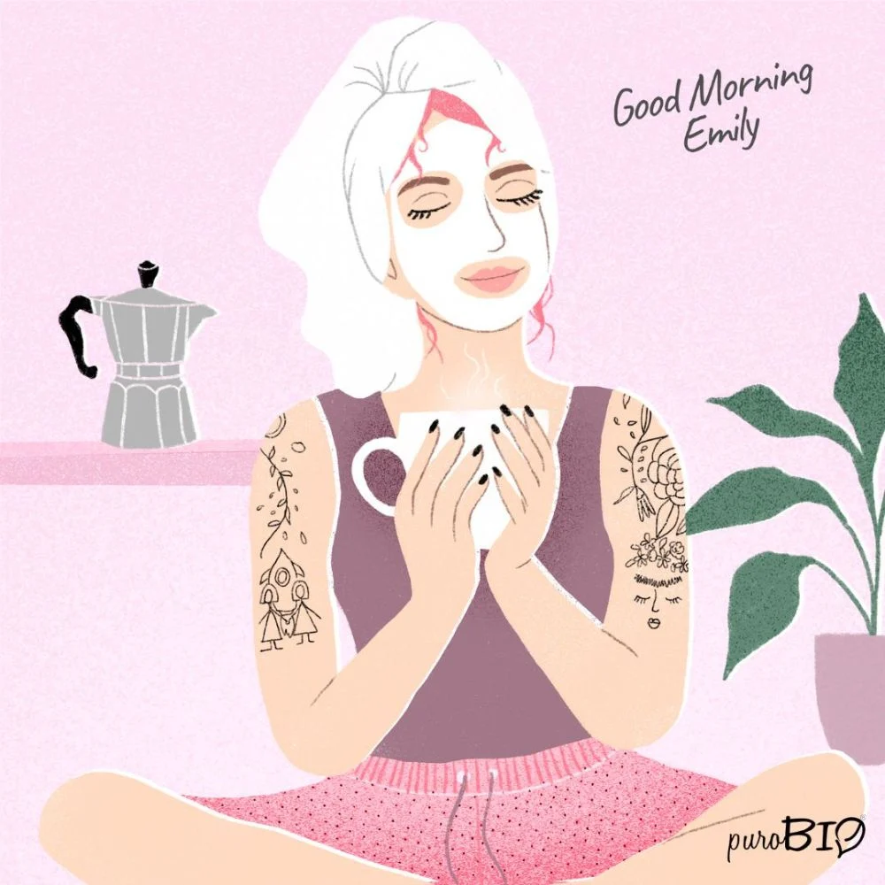 puroBio Emily Face Sheet Mask for Dry Skin