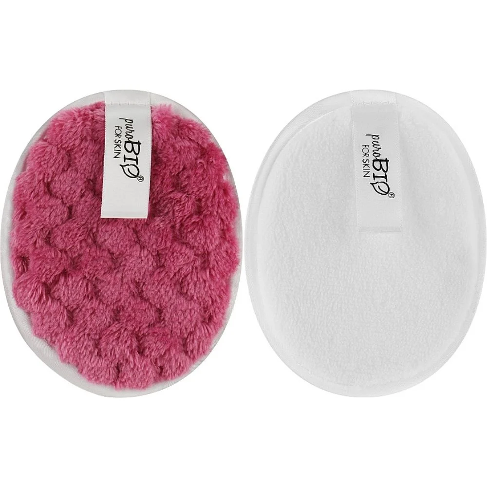 puroBio Makeup Remover Pads Set Composed of 2 Pads