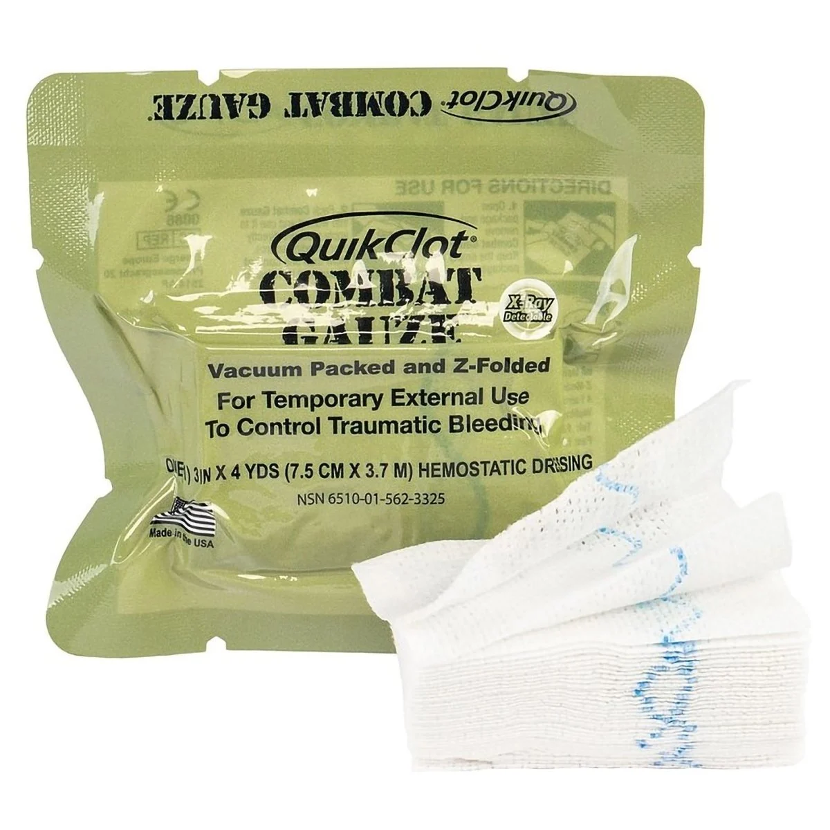 QuikClot Combat Gauze Hemostatic Dressing