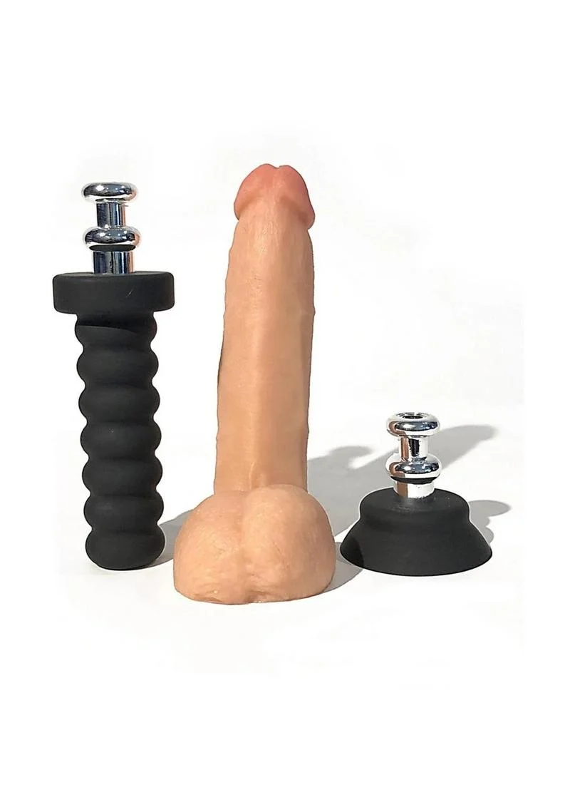 Rascal Jocks Johnny Silicone Dildo with Handle Or Suction Cup Base