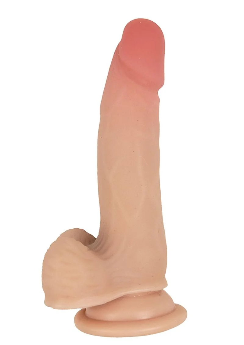 Realcocks Self Lubricating Bendable Dildo with Balls