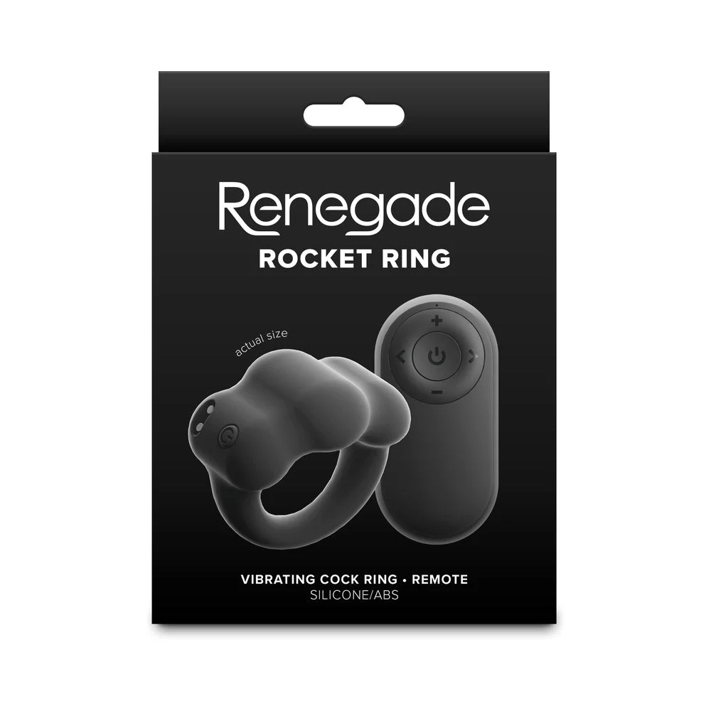 Renegade Rocket Ring Black