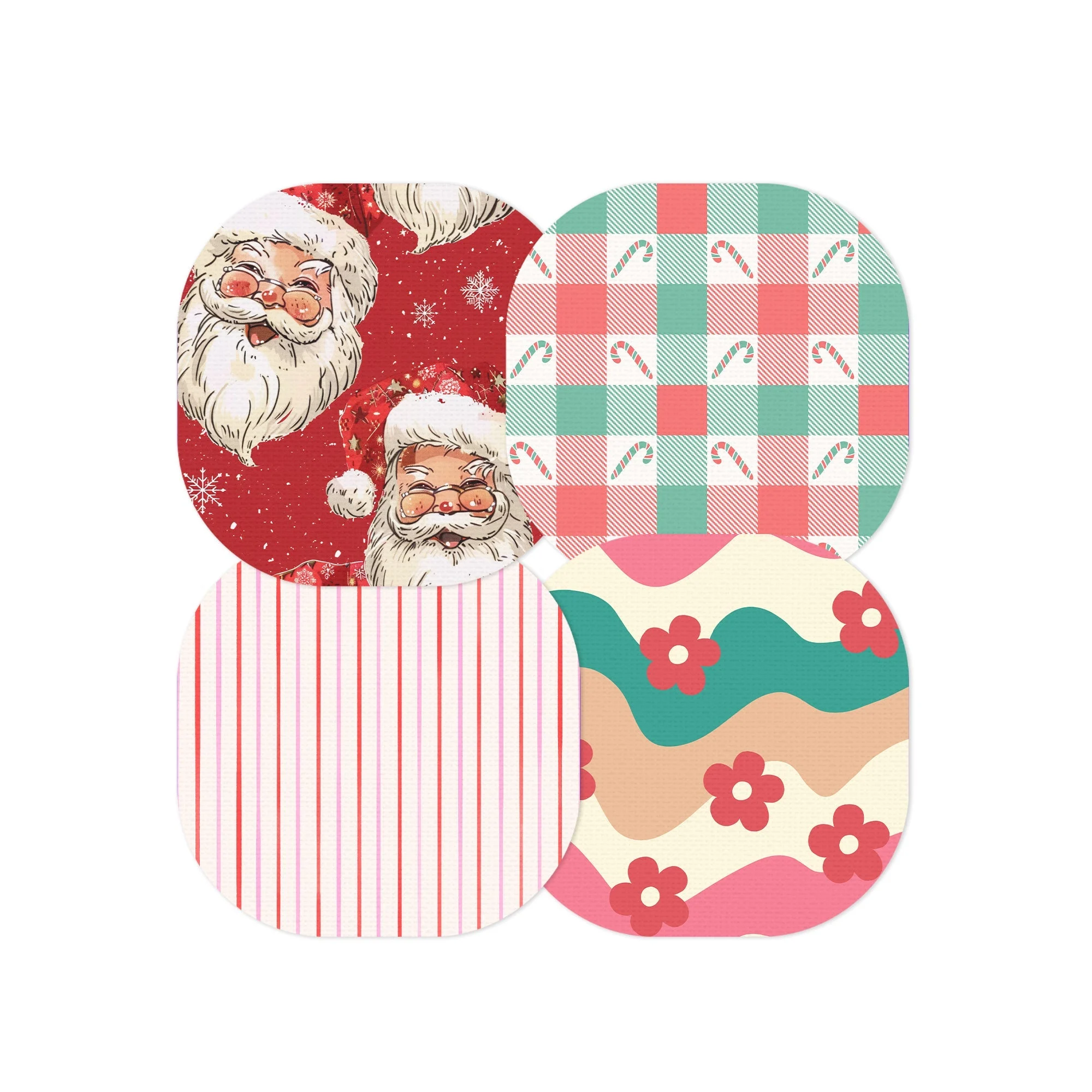 Retro Merry Variety Pack Overpatch Tape - Pump Peelz