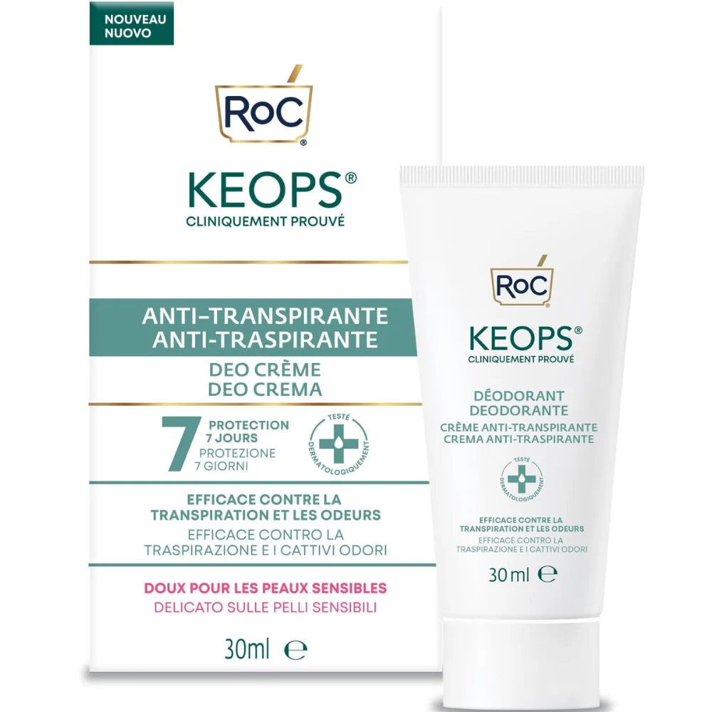 Roc Keops Deodorant Cream Regular Perspiration