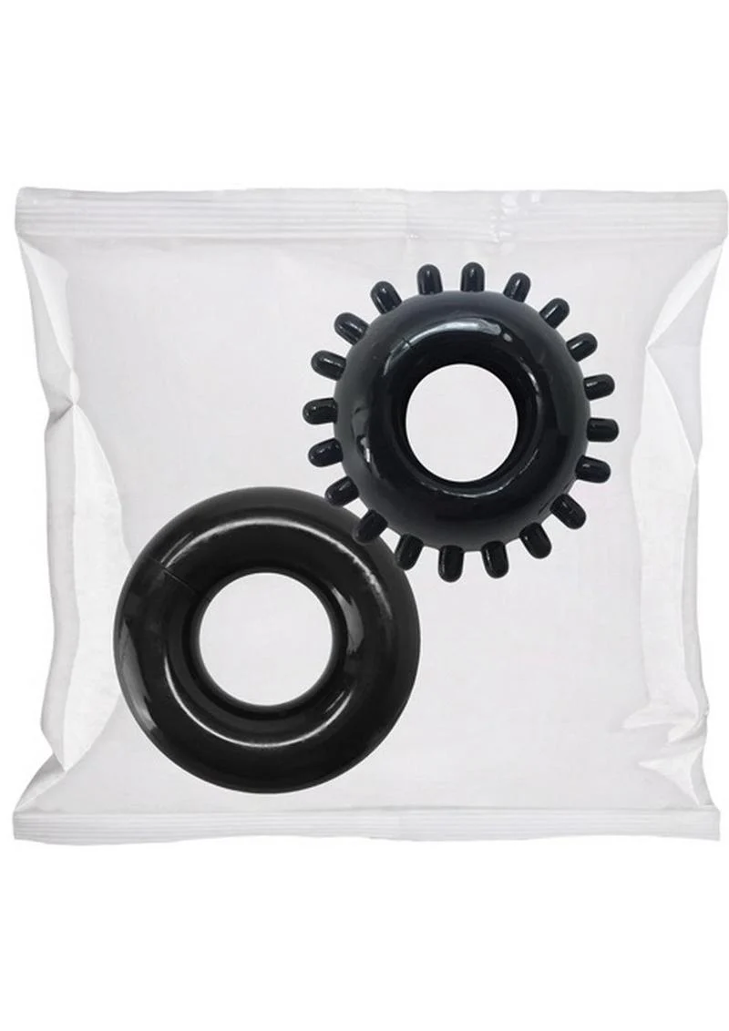 Rock Solid Cock Ring Set 2-Pack Bulk Refill