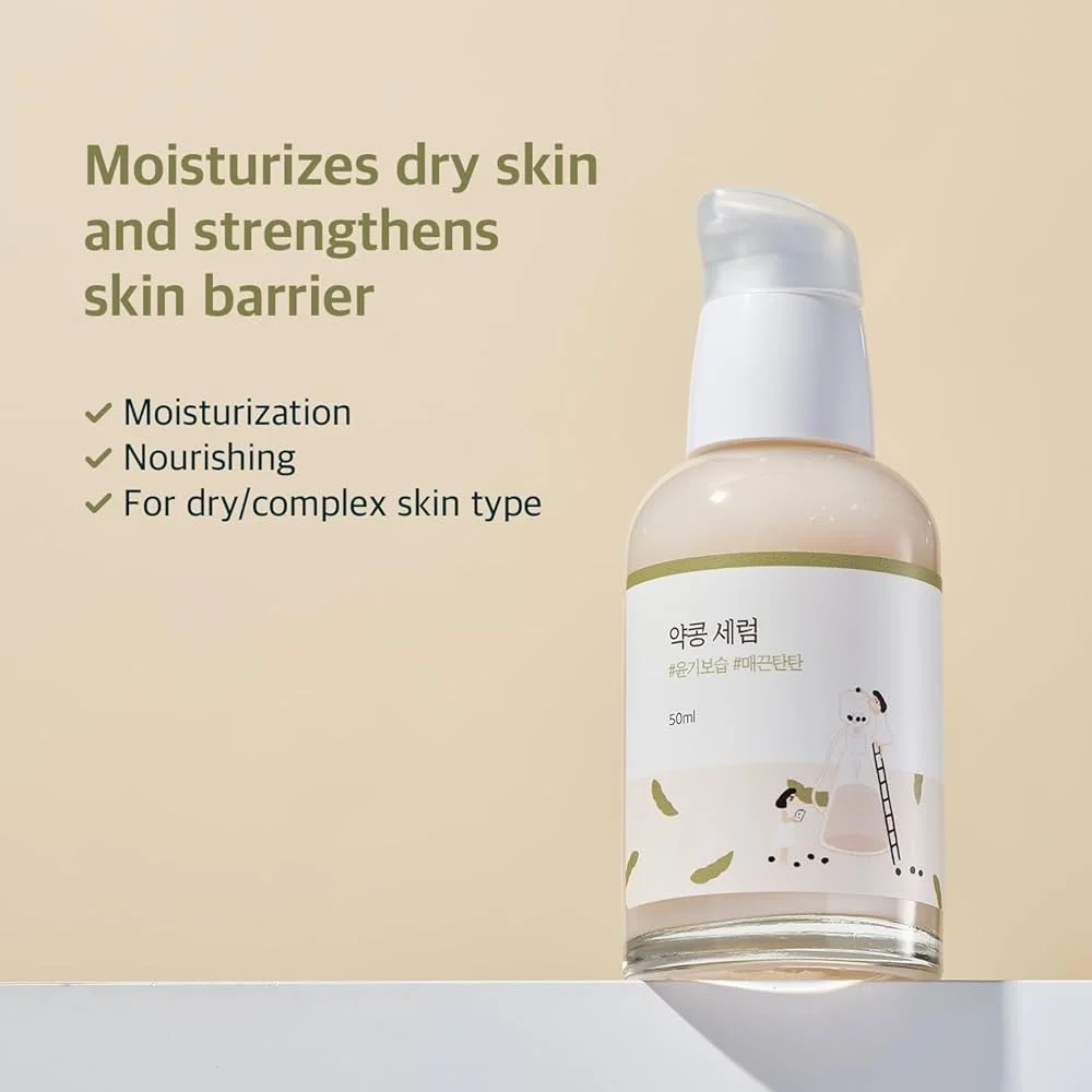 Round Lab Soybean Nourishing Serum with Black Soy Extract