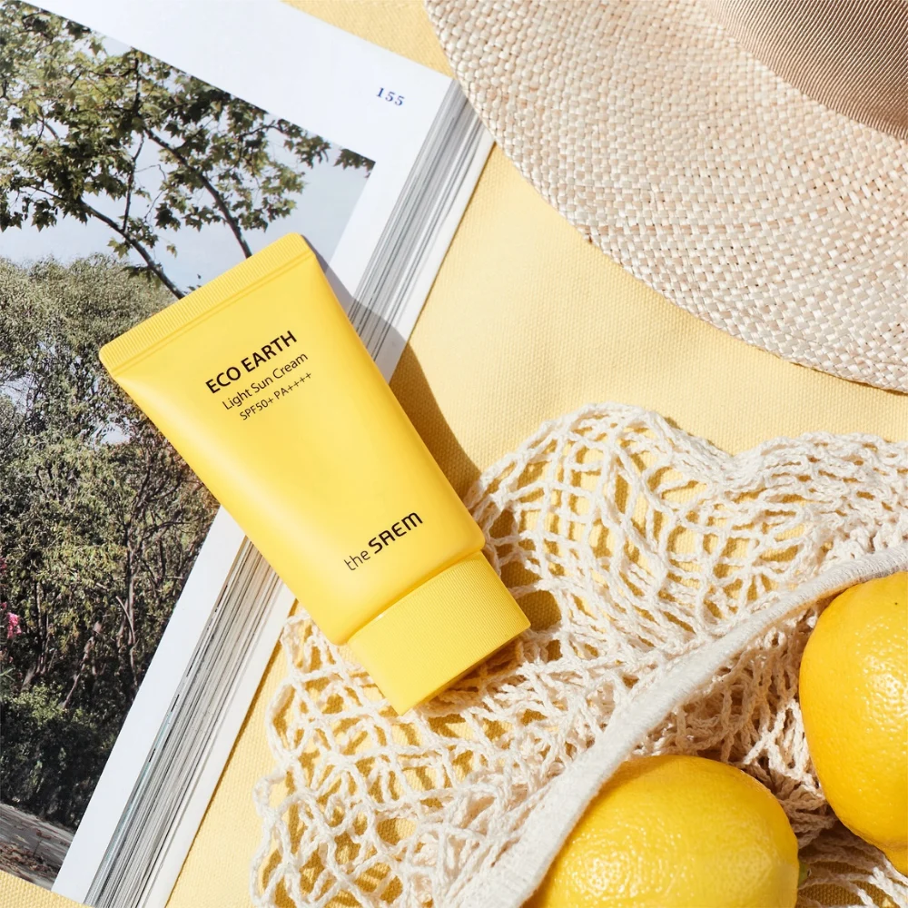 The Saem Eco Earth Light Sun Cream SPF50+