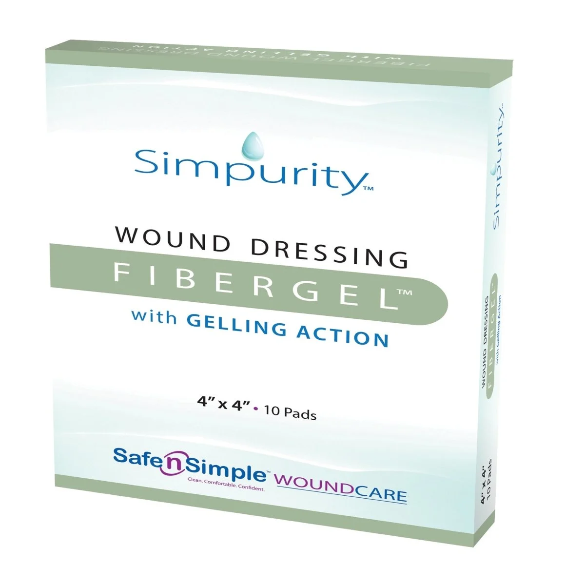 Safe N Simple Fibergel Wound Dressing