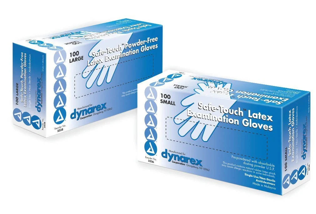 Safe-Touch Latex Exam Glove, Ivory