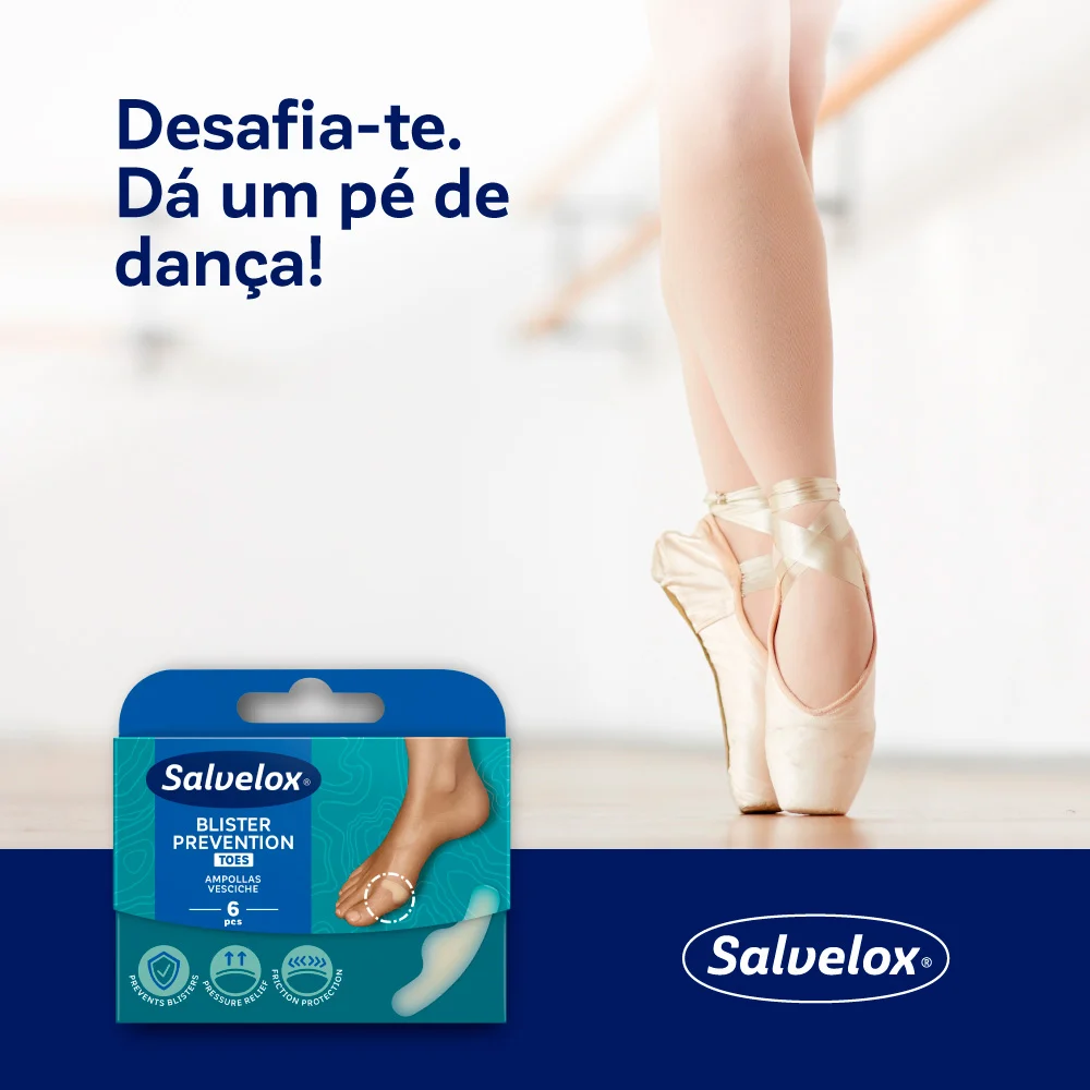 Salvelox Blister Plaster Foot Care Toes Quick Healing