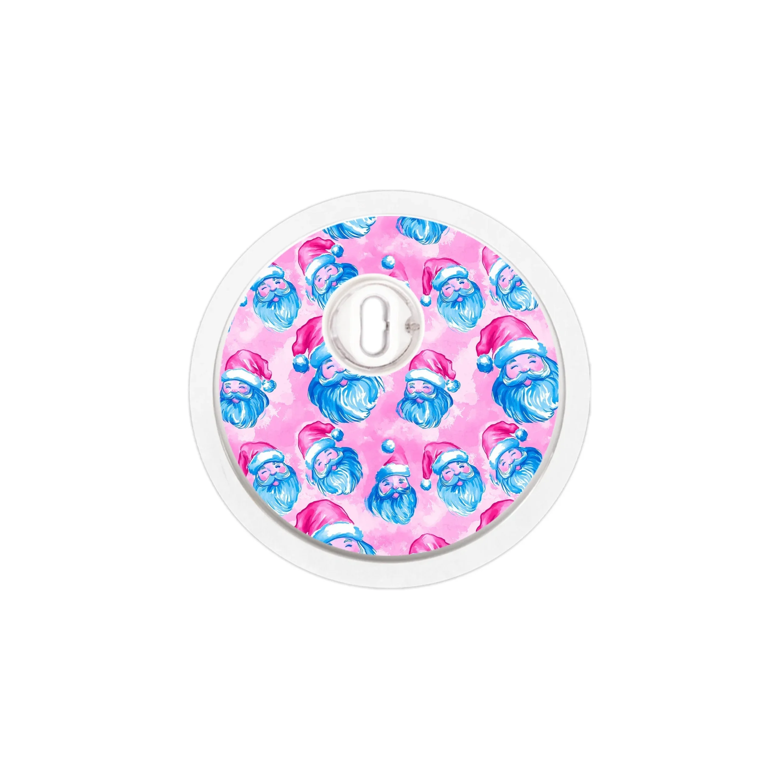 Santa Sticker Designed for the FreeStyle Libre 3 Plus & LingoSensor