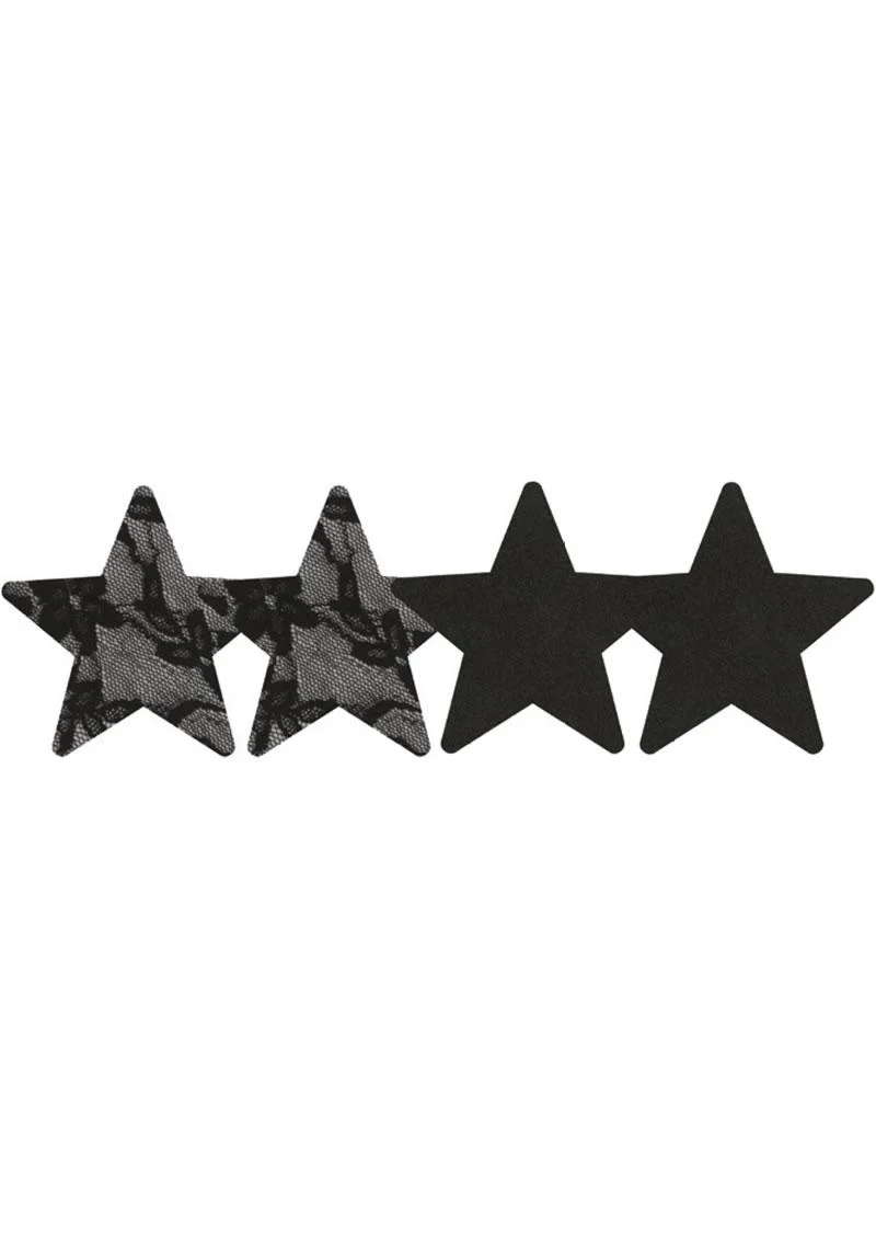 Satin and Lace Stars