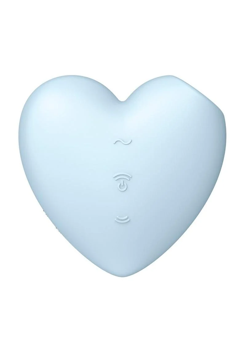 Satisfyer Cutie Heart Rechargeable Silicone Clitoral Stimulator