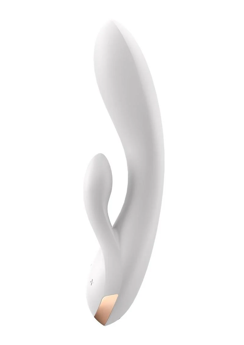 Satisfyer Double Flex Silicone Rabbit Vibrator
