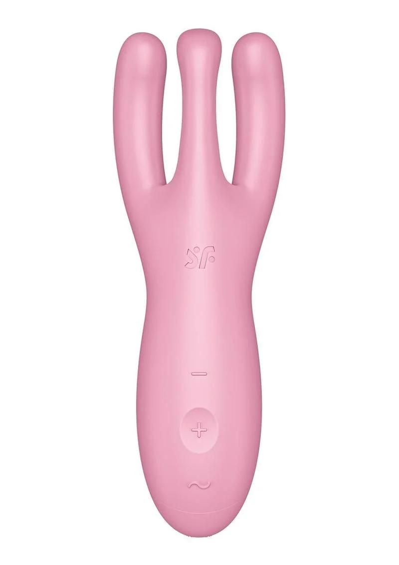 Satisfyer Threesome 4 Rechargeable Silicone Vibrator