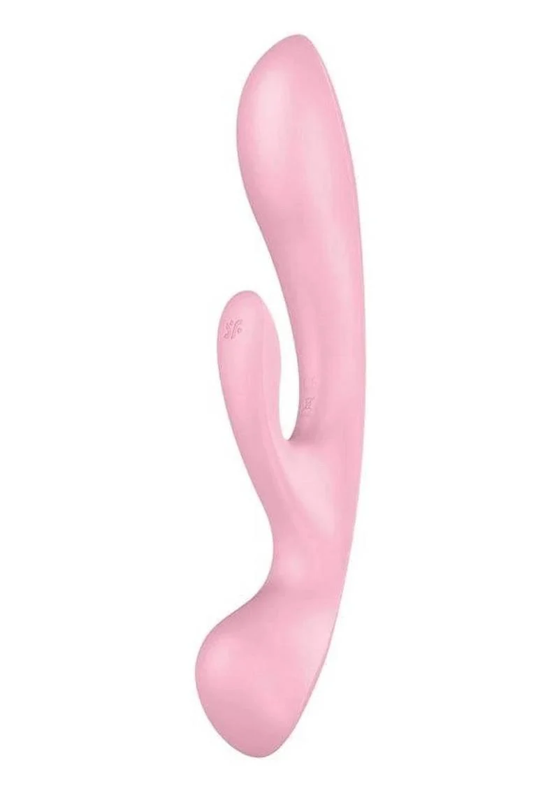 Satisfyer Triple Oh Rechargeable Silicone Dual Stimulating Vibrator