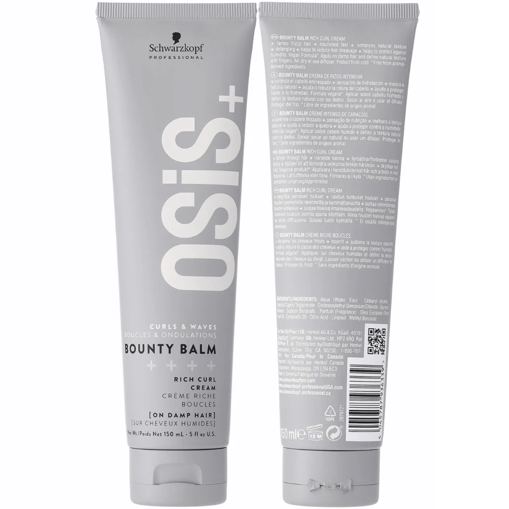 Schwarzkopf OSiS+ Bounty Balm Rich Curl Cream