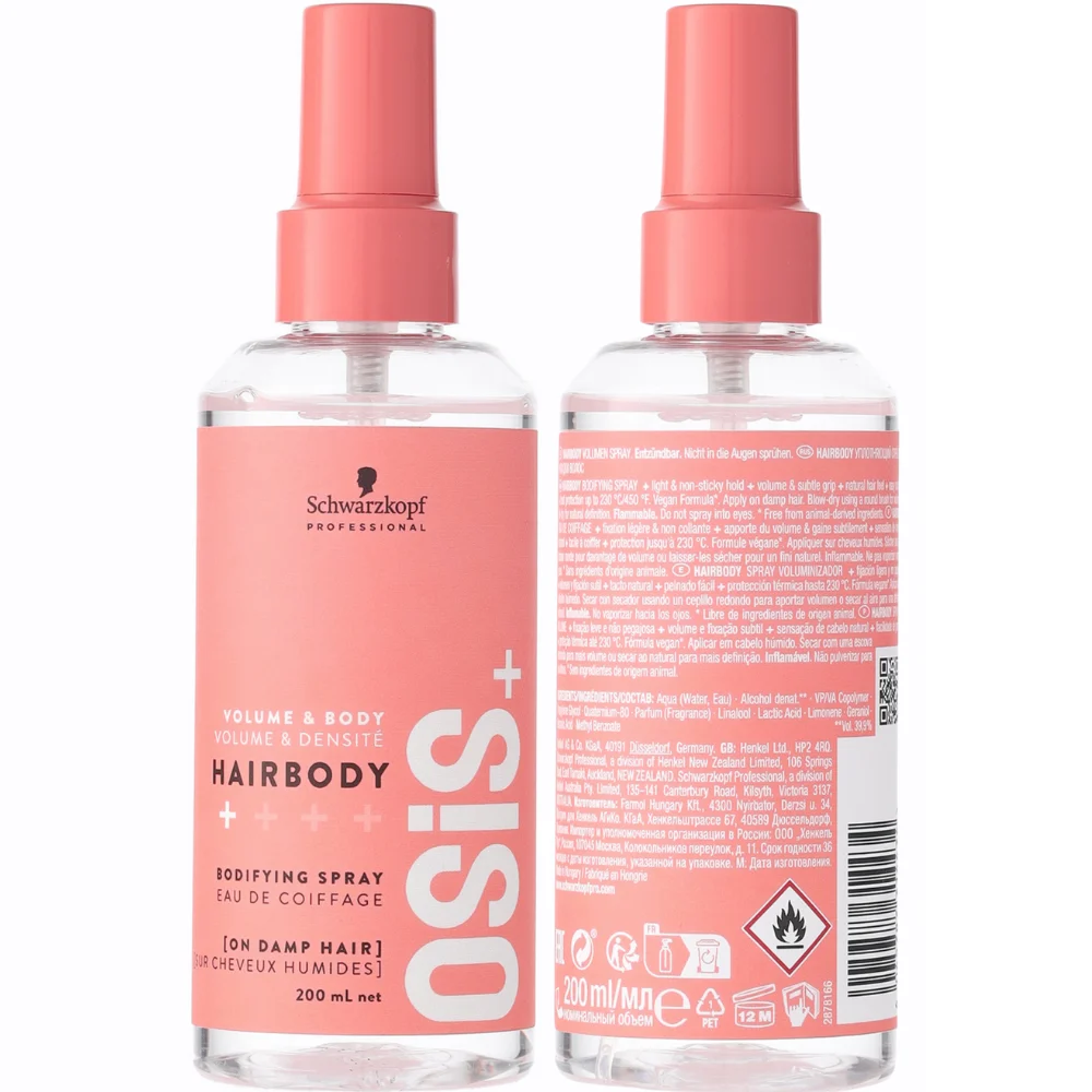 Schwarzkopf OSiS+ Hairbody Bodifying Spray