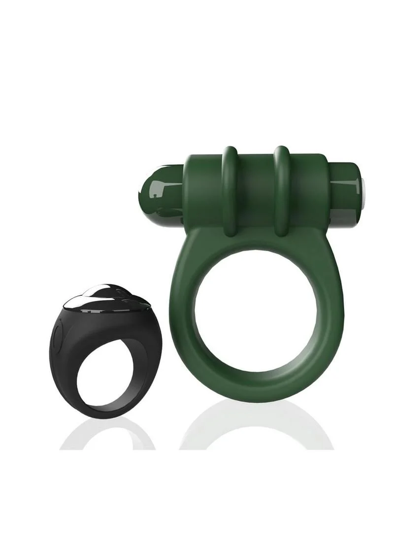 Screaming O Switch Remote Controlled Silicone Rechargeable Vibrating Ring
