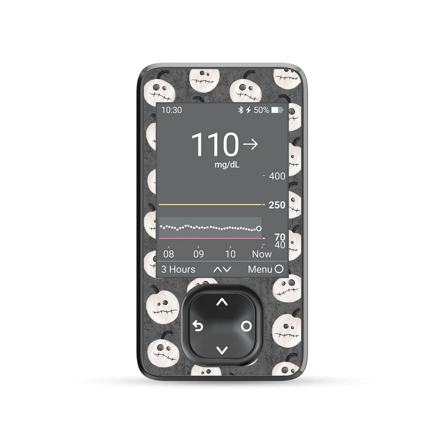 Skellingkins DEXCOM G7 and Stelo and G6 Touchscreen Receiver Sticker