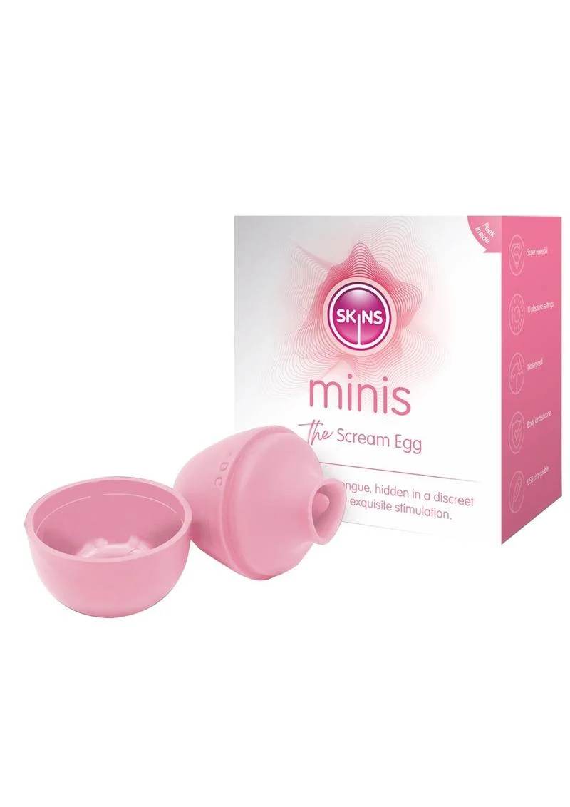 Skins Minis The Scream Silicone Egg