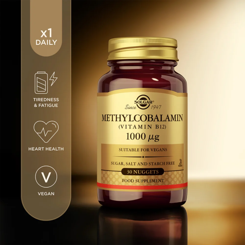 Solgar Methylcobalamin 1000 Ug Food Supplement
