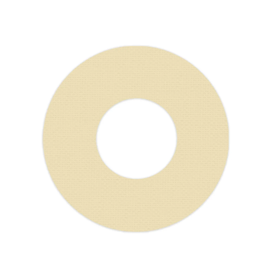 Solid Color Buttermilk Freestyle Libre 2 Patch Tape - Pump Peelz