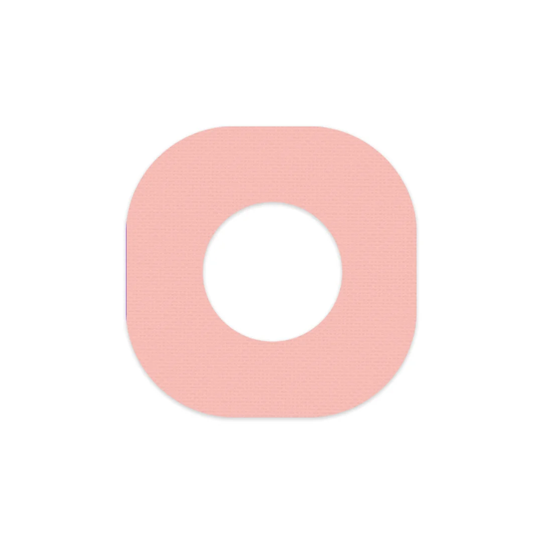 Solid Color Cantaloupe Dexcom G7 and Stelo Patch Tape - Pump Peelz