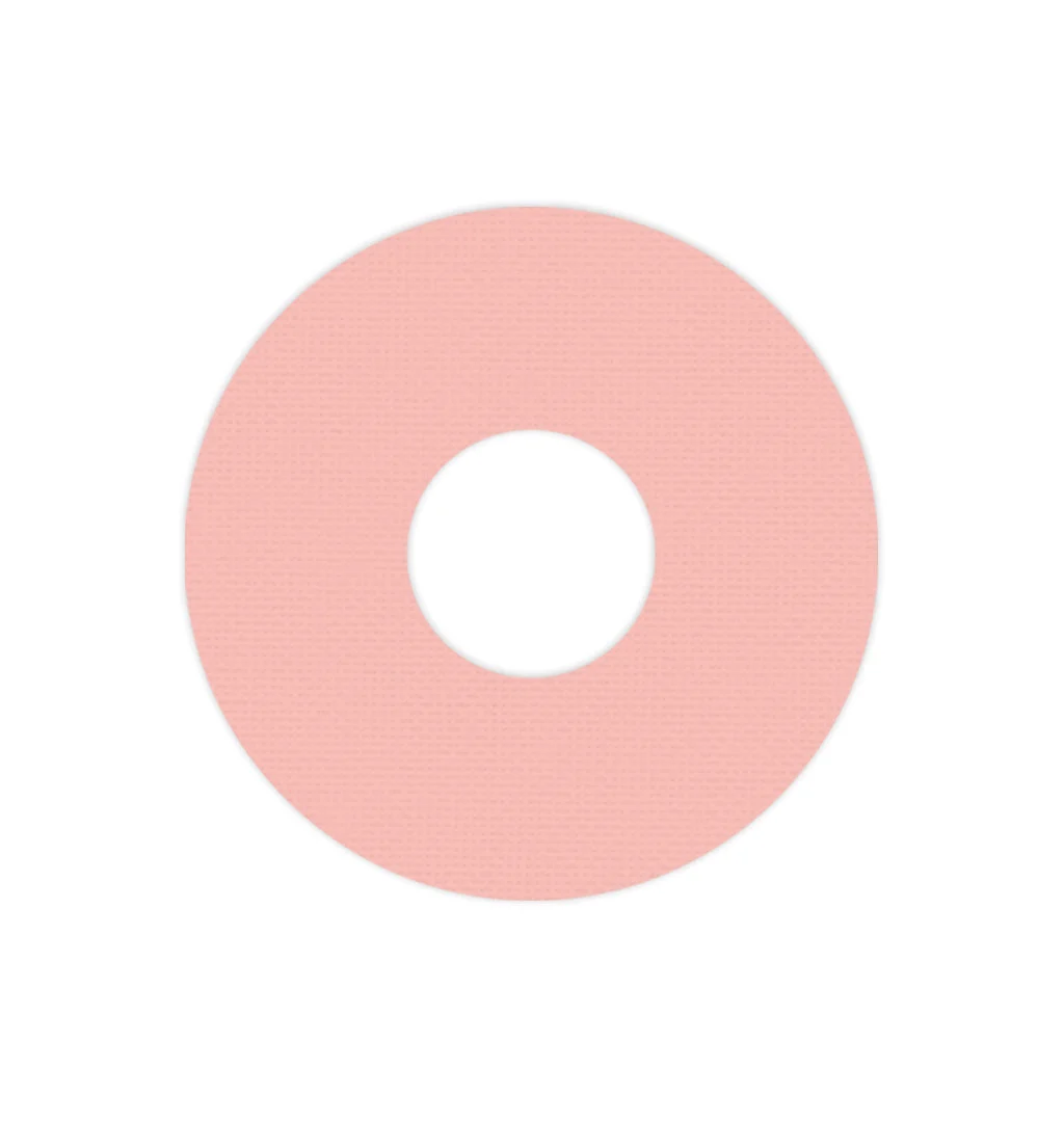 Solid Color Cantaloupe FreeStyle Libre 3 Plus & LingoPatch Tape - Pump Peelz