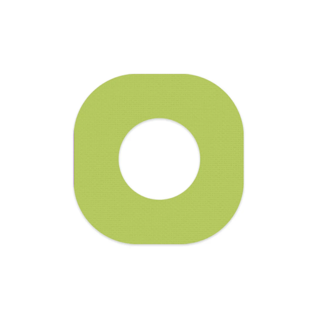 Solid Color Pear Dexcom G7 and Stelo Patch Tape - Pump Peelz