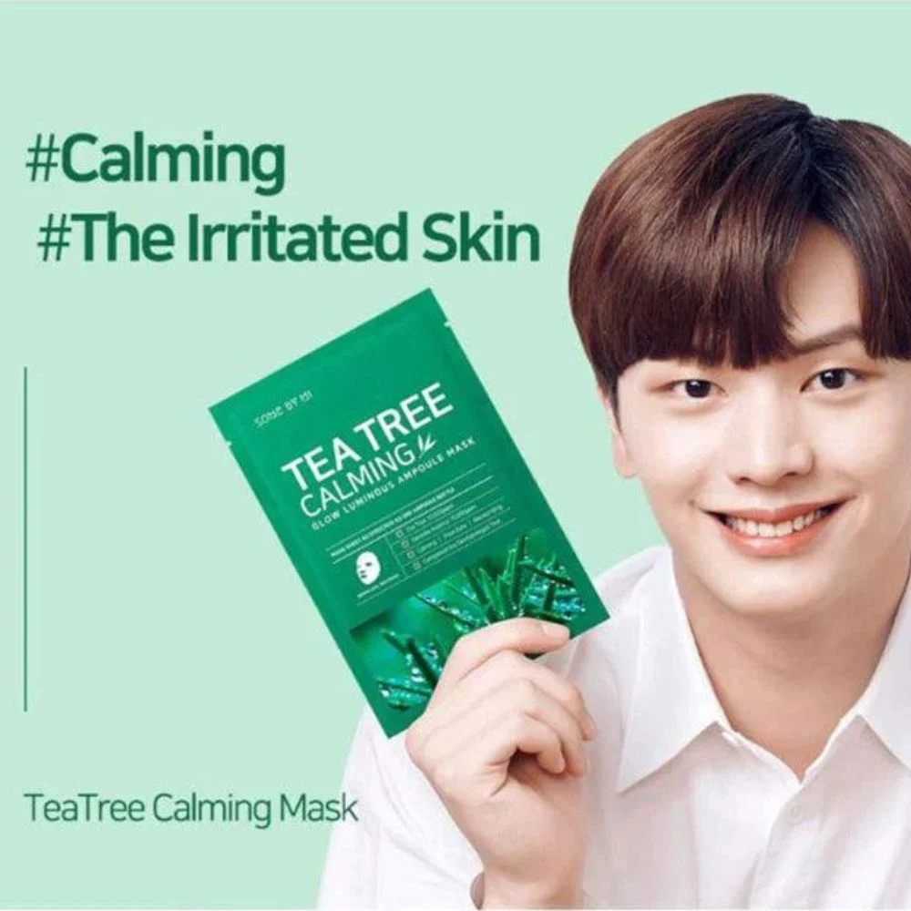 Some by Mi Tea Tree Calming Glow Luminous Ampoule Mask Soothing