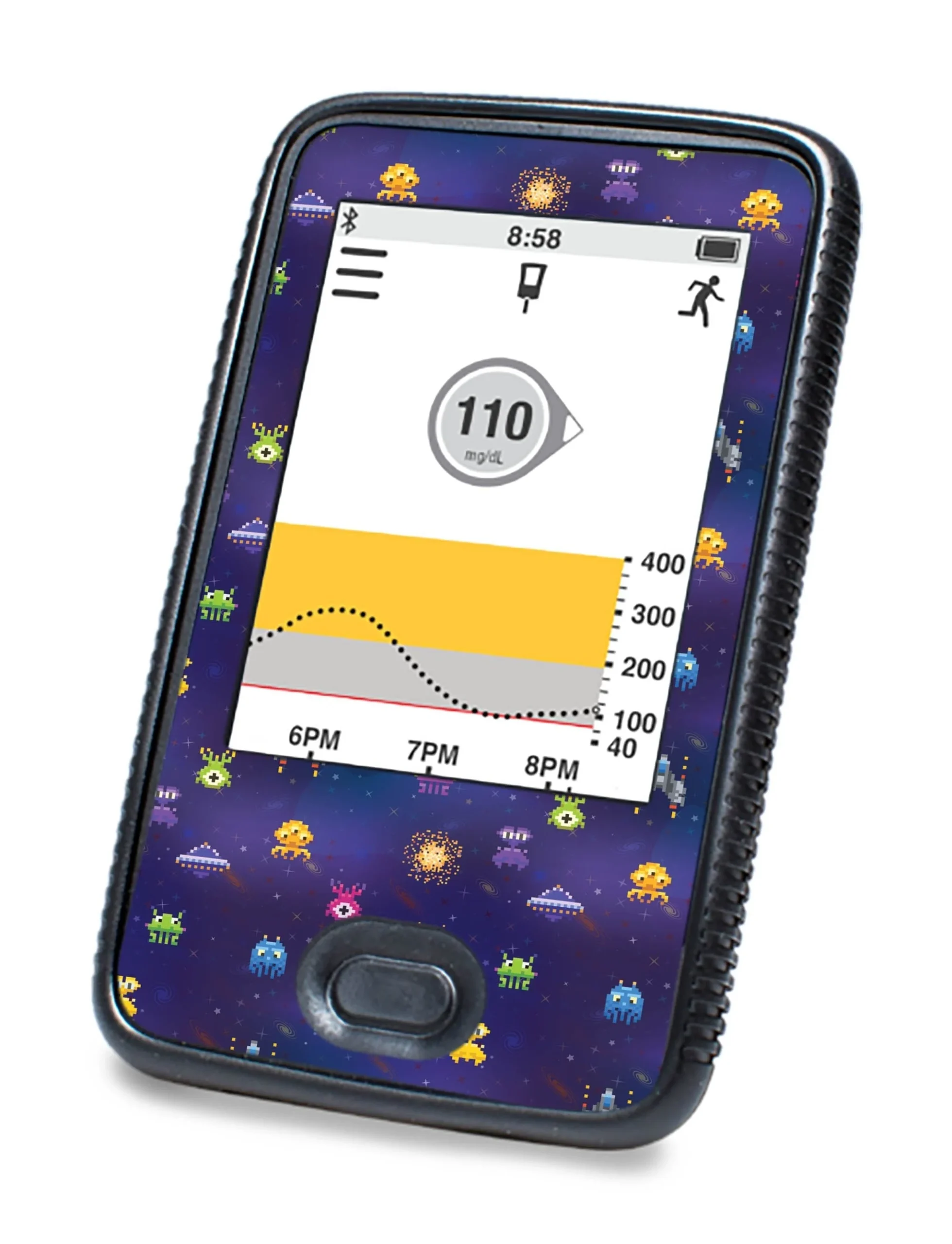 Space Invaders Designed for DEXCOM G6 Touchscreen Receiver