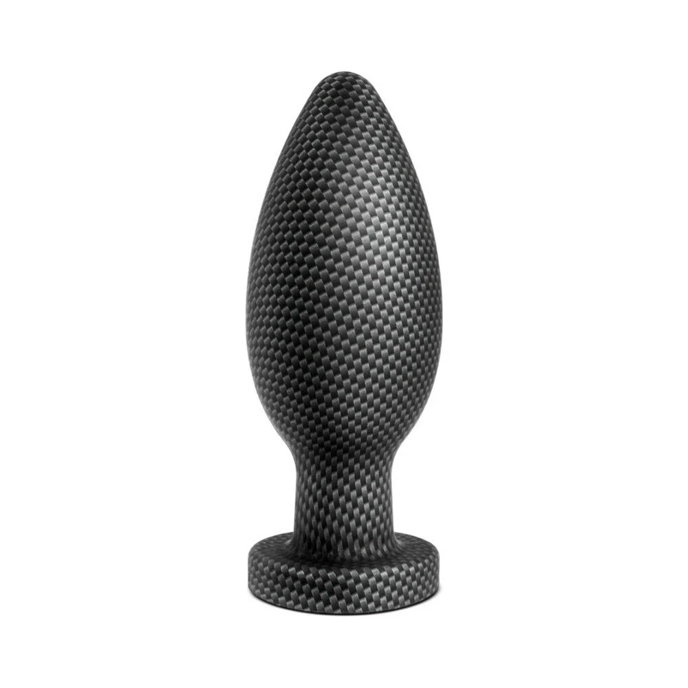 Spark Silicone Butt Plug, Large Black