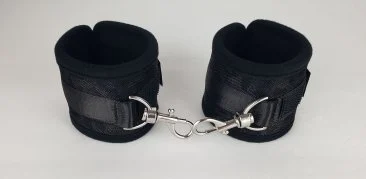 Spartacus Wrist Restraints Neoprene Black