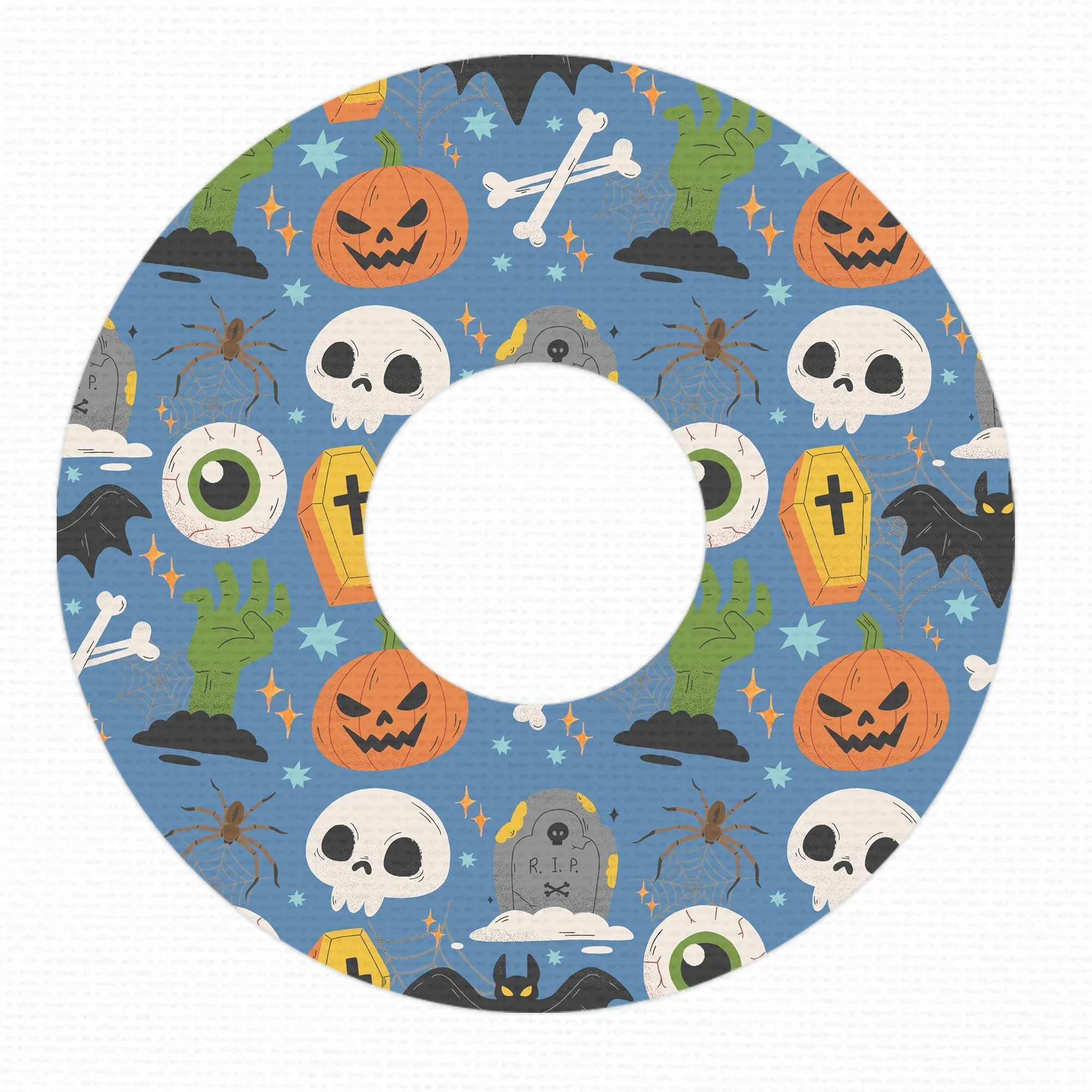 Spooky Night FreeStyle Libre 3 Plus & LingoPatch Tape - Pump Peelz