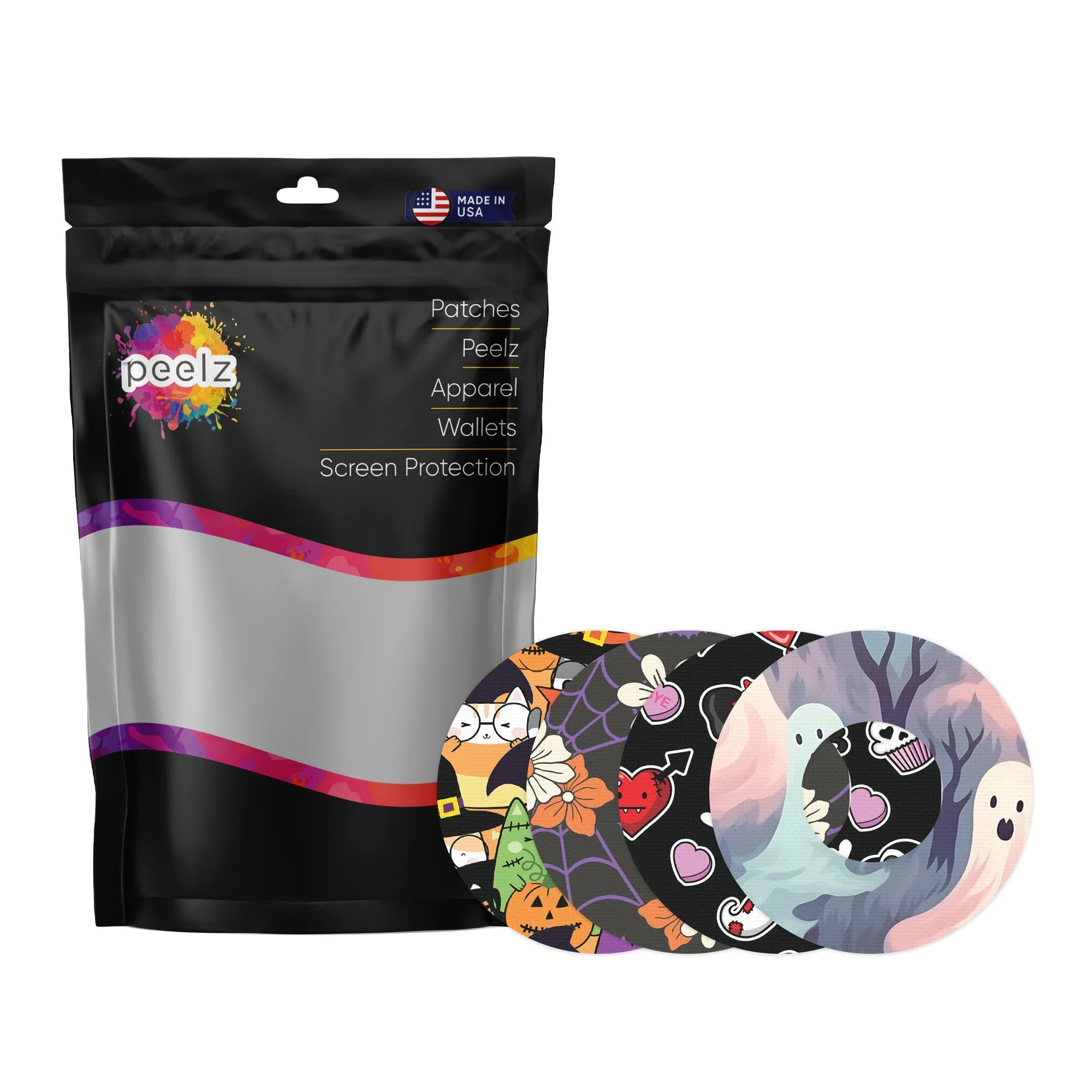Spooky Variety PatchTape Designed for the FreeStyle Libre 2
