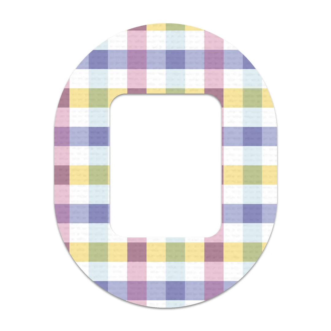 Spring Plaid Tandem Mobi Decorative Patch Tape - Pump Peelz