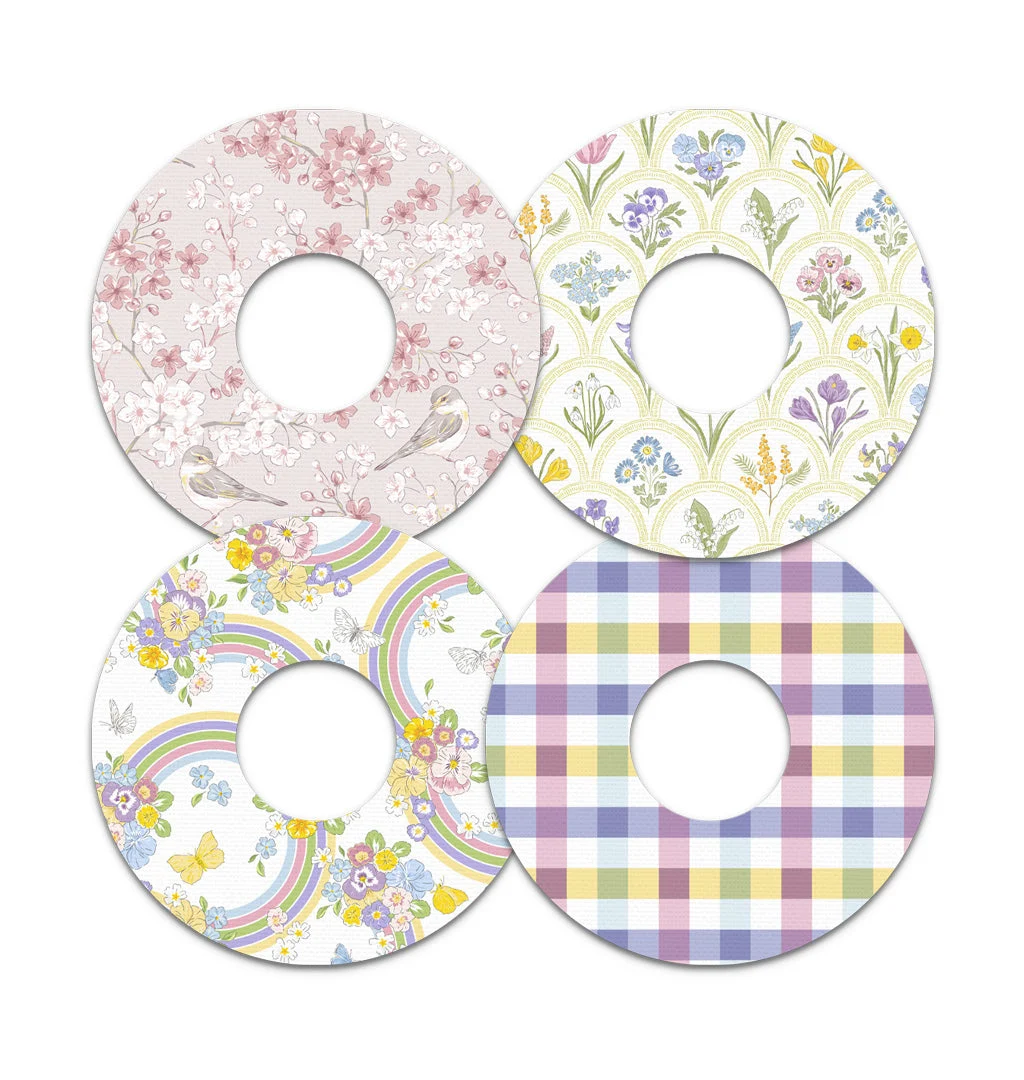 Spring Variety Pack FreeStyle Libre 3 Plus & LingoPatch Tape - Pump Peelz